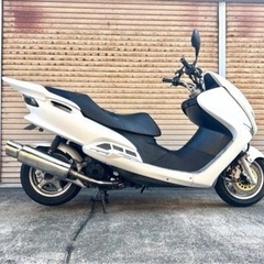 マジェスティ125FI インジェクション ブレイスクリエイションエアロ  