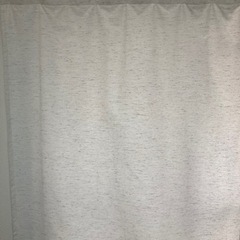 無印良品　カーテン　短め　高さ105cm　アイボリー　レースカーテンセットの画像