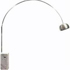 Arco Lamp (アルコランプ) 天然大理石/ホワイト リプ...