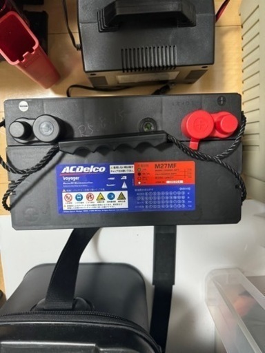 ACデルコ　M27MF バッテリーチャージャー付き