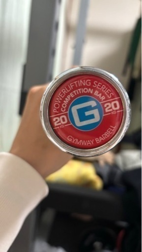 GYMWAY（ジムウェイ）セラコートパワーバー 29mm(赤色)