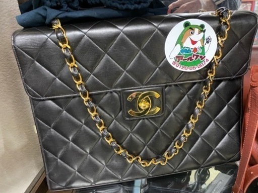 ?【ブランド】CHANEL ココマーク マトラッセ レザー  【ブランド品高価買取アールワン田川】