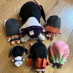 鬼滅の刃ぬいぐるみセットの画像