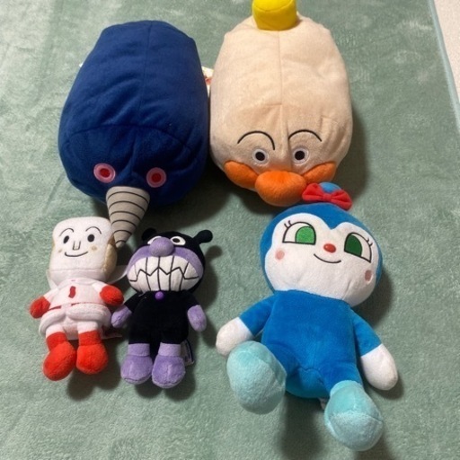 値下げしました。アンパンマンぬいぐるみまとめ売り