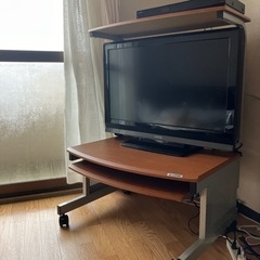 無料　パソコンラック兼テレビ台
