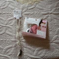ヘアエクステ＆パール髪飾り　新品未使用♥
