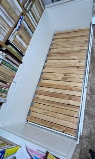 HEMNES ヘムネス デイベッドフレーム（引き出し×3）, ホワイト