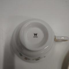 WEDGWOOD ワイルドストロベリー カップ&ソーサーの画像