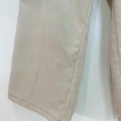 ワイドパンツ　ベージュの画像