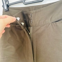 moussy  ワイドパンツ　ブラウンの画像