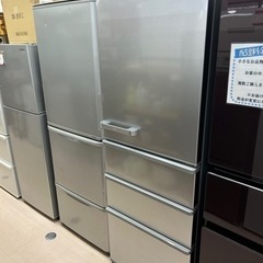 美原店　極美品　AQUA 4ドア冷蔵庫 355L 2022年製 右開き AQR-36M 幅60cm 300Lクラス 大型 アクア 