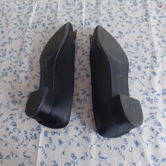 キラキラローヒールパンプス✨の画像