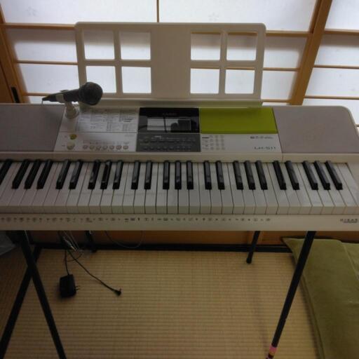 casio LK-511光ナビゲーションキーボード
