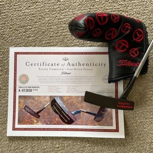 激レア新品未使用】COA付きスコッティキャメロン・サークルT