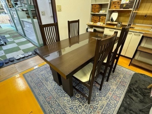 【リサイクルサービス八光】幅80　大塚家具　ダイニングセット