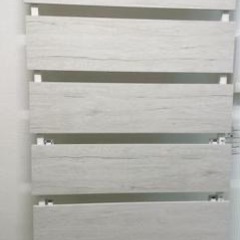 ニトリつっぱりラックカエサル80cm (うめ) 淀屋橋の収納家具《棚 ニトリつっぱりラックカエサル80cm (うめ) 淀屋橋の収納家具《棚