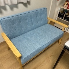 2人掛けソファの画像