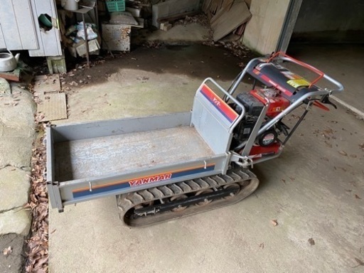 YANMAR ヤンマー MCG95 手動ダンプ クローラー 運搬車 最大積載250kg 動作確認済
