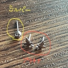 ピアス（複数）とその他の画像