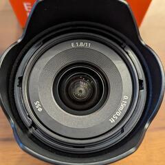 【美品】SEL11F18 SONY APS-Cレンズ【2023年8月購入】の画像