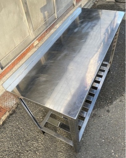 業務用 コンロ台 作業台 調理台 1200×450×800+40 キッチン 用品 店舗 居酒屋 焼き台 厨房 飲食店 ガス台 厨房機器