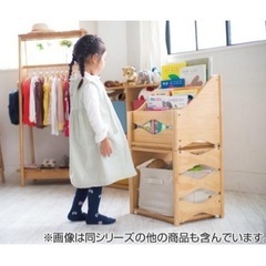 tot社 おもちゃ棚と絵本棚のセットの画像