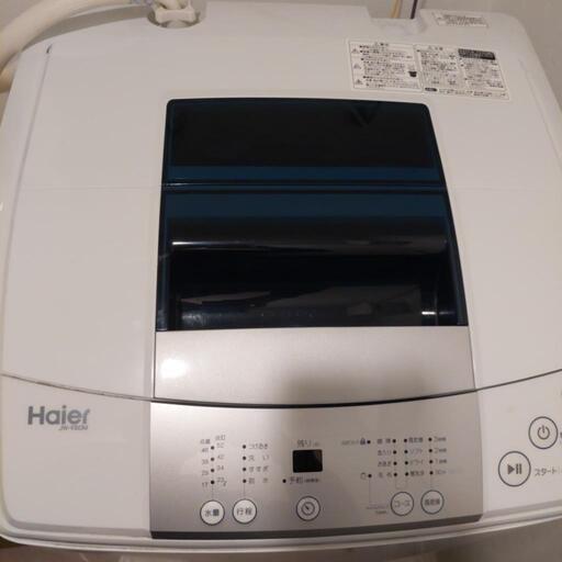 ハイアール縦型洗濯機 HaierJW-K60M W [全自動洗濯機（6.0kg）]