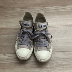 無料　24 コンバース　グレー