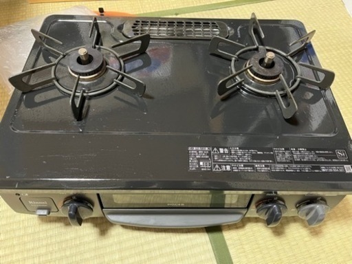 ガスコンロ　Rinnai KG34NBK