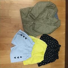 良品 女の子服120 ４点セット