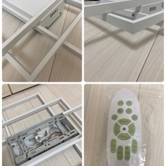 【8畳用】 シーリングライト 北欧風 調光調色 ホワイト おしゃれ ／ 引き取り可能な方の画像