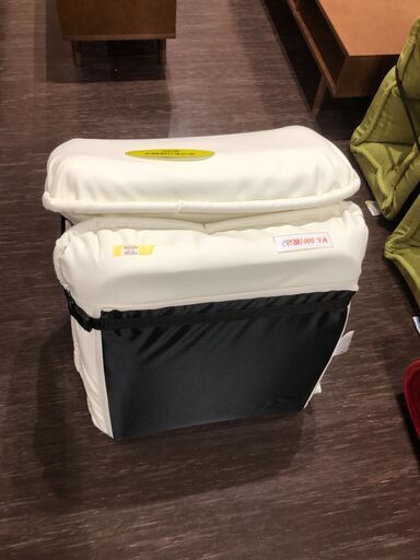 収納簡単低反発もこもこ座椅子