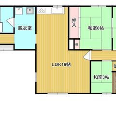北海道芦別市 土地・建物(3LDK+室内物置)0円で無償譲渡します - 芦別市