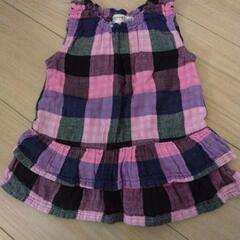 9.子ども　ワンピース　タンクトップ　80 1枚30円の画像