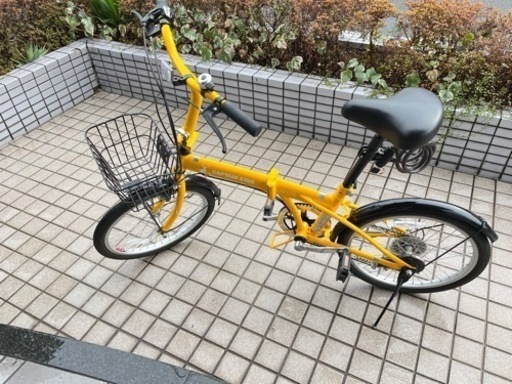 【取引決定】折りたたみ自転車　キャプテンスタッグ