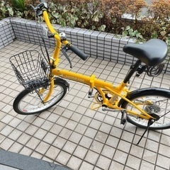 【取引決定】折りたたみ自転車　キャプテンスタッグ