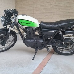 カフェレーサー　　TR250 カワサキ　セパハン　値下げ