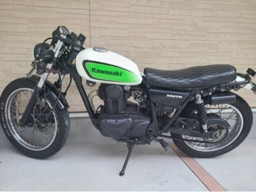 カフェレーサー　　TR250 カワサキ　セパハン　値下げ