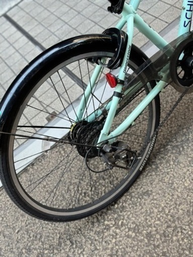 ブリヂストン シュライン「SHL41A」フル装備 あさひ限定 24インチ 7段変速 子供用 自転車 -21