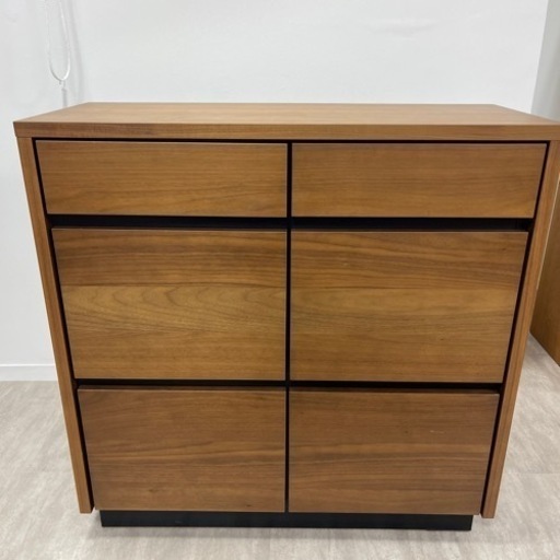 アクタス MUSICA2 ウォールナット材収納家具(チェスト)