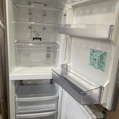 シャープ冷蔵庫256 L (大きな冷凍室93L)　の画像