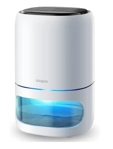 ★新品未使用★bingoo 空気清浄機能付き除湿器 20畳適用 1Lタンク 強力除湿 2重空気清浄 フィルター AR-D02 イオン発生★