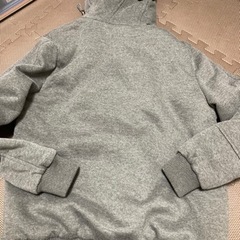 裏起毛フード付きジャンパーサイズLの画像