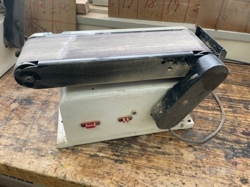 ベルトディスクサンダー、リョービBDS-1010、100mm × 915mm