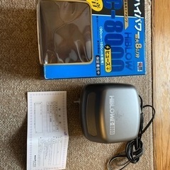 【エアーポンプ】キョーリン　ハイブロー　Ｃ－８０００　ヒューズ＋（プラス）　９０ｃｍ～１８０ｃｍ水槽用エアーポンプの画像