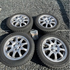 スタッドレスタイヤ　冬用タイヤ&タイヤホイールセット　185/60R15