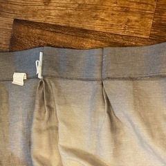 無印良品　カーテン　高さ180cm　グレー　2枚セットの画像