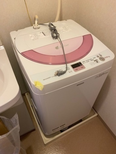 洗濯機(冷蔵庫とセットで3000円可)