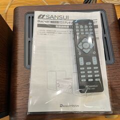 【愛品館八千代店】SANSUI 真空管ハイブリッドアンプ搭載CDステレオシステム SMC-300BTの画像