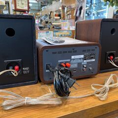 【愛品館八千代店】SANSUI 真空管ハイブリッドアンプ搭載CDステレオシステム SMC-300BTの画像
